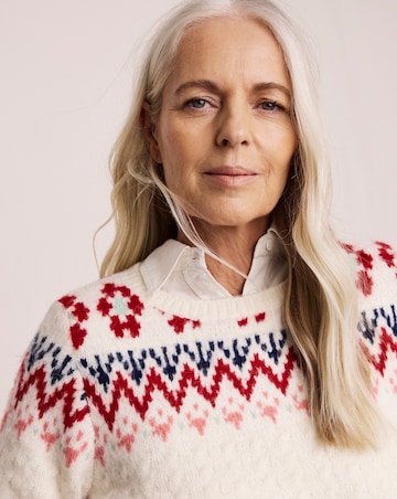 Julipa Patterned Crew Neck Jumper