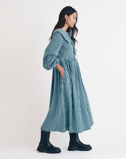 Nobody's Child Blaze Midi Check Dress