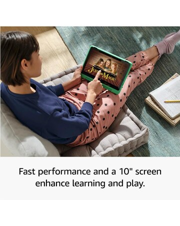 Amazon Fire HD 10 Kids Pro Edition 10.1in 32GB Age 6-12 Tablet - Blue