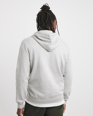 Overhead Hoodie - Grey Marl