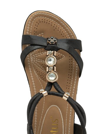 Lotus Bettina T Bar Sandals D Fit