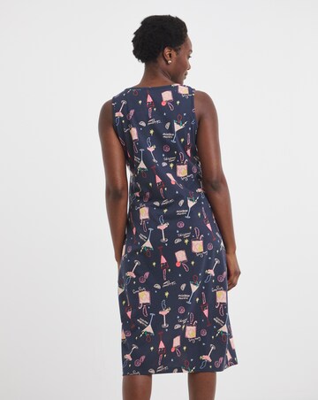 JD Williams Cocktail Print Value Midi Nightie