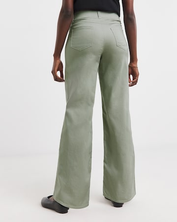 Sage Wide Leg Jeggings