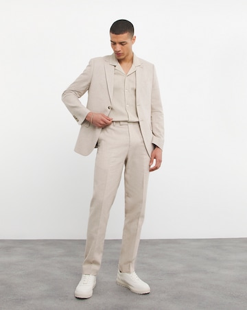 Danny Linen Mix Suit Jacket