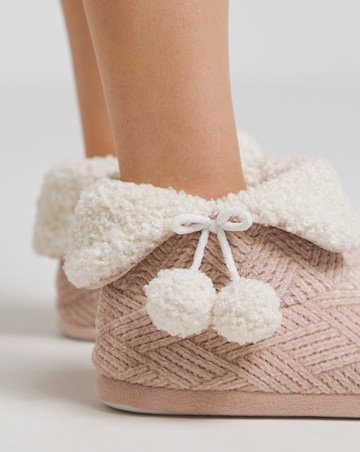 Dory Slipper Boots - Extra Wide Fit (EEE)