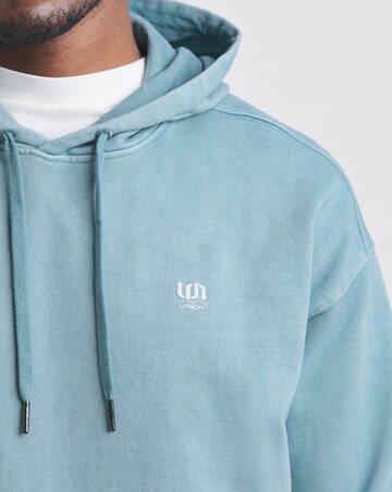 Union Garment Dyed Hoodie- Blue
