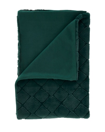 Catherine Lansfield Cosy Diamond Throw