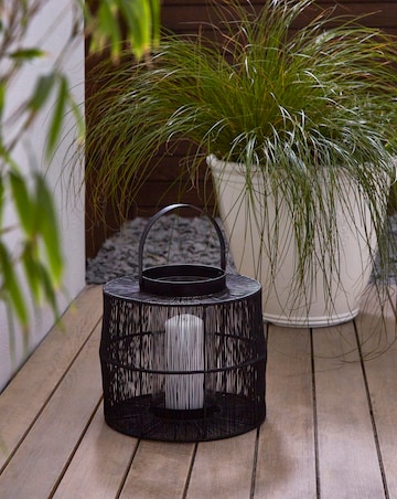 Ivyline Portofino Wirework Lantern H22cm W26cm