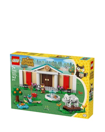 LEGO Animal Crossing Blathers's Museum Collection Model Kit, Building Set 77056