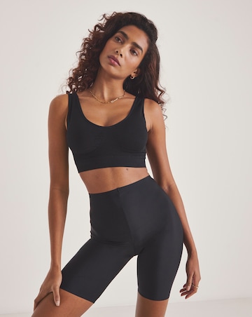 Pretty Secrets No VPL Smoothing Shorts Black