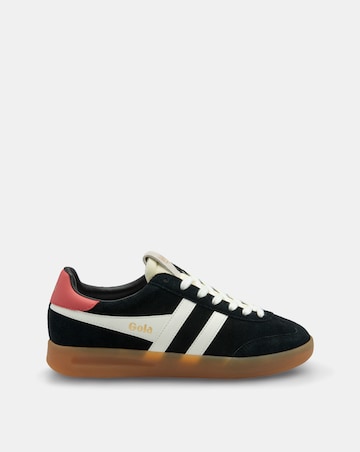 Gola Elan Trainers - Black/Off White/Fuchsia