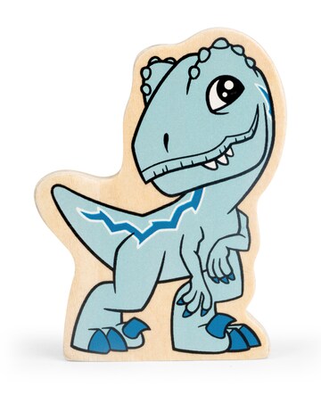 Jurassic World Chunky Wooden Vehicle and Raptor Playset