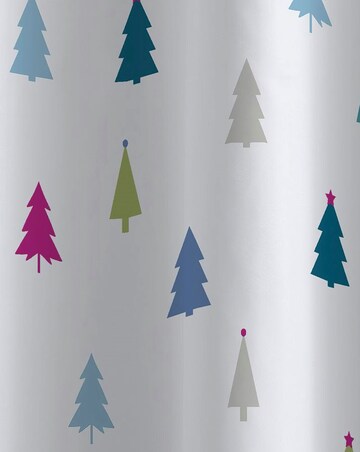 Catherine Lansfield Christmas Tree Shower Curtain