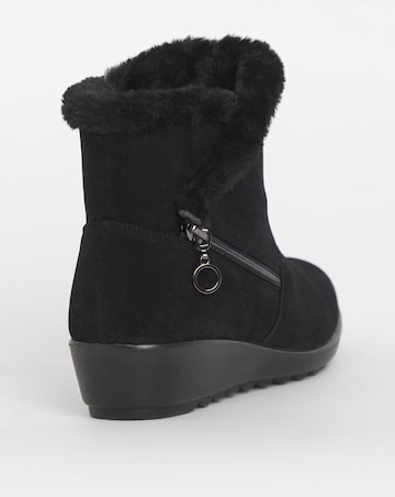 Cushion Walk Zip Winter Boot E Fit