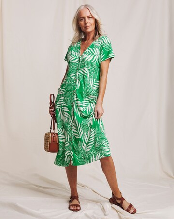 Julipa Linen Mix Jersey Pocket Dress | JD Williams Julipa Linen Mix Jersey Pocket Dress | JD Williams