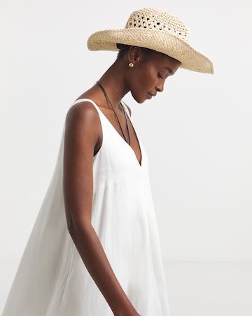 Pearl Detail Western Cowboy Hat