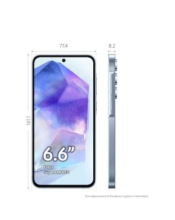 Samsung Galaxy A55 5G 128GB - Awesome Iceblue