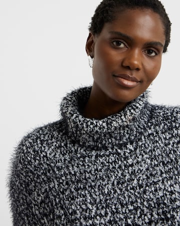 Mono Textured Roll Neck Tunic