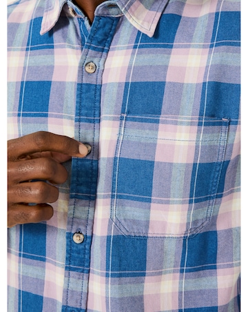 Fatface Mead Check Shirt - Lilac