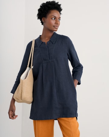 Seasalt Cornwall Harbour Tide Clock Tunic