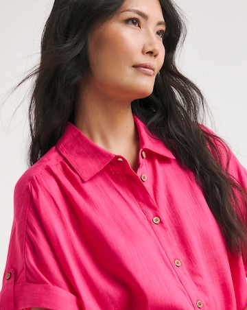 Julipa Short Linen Mix Shirt Dress