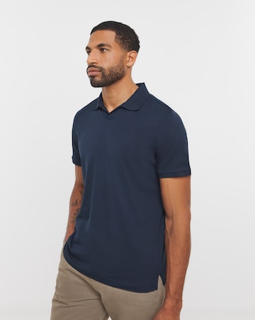 Pure Cotton Trophy Neck Polo