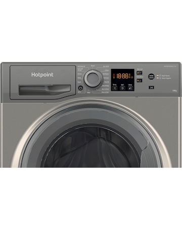 Hotpoint NSWM 1046 BS UK 10kg, 1400rpm, Washing Machine - Silver + Installation