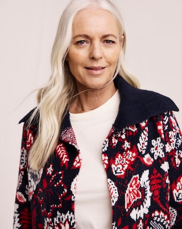 Julipa Patterned Coatigan