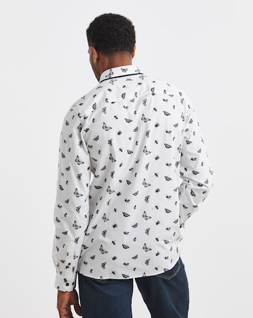 Joe Browns Butterfly Print Shirt Long