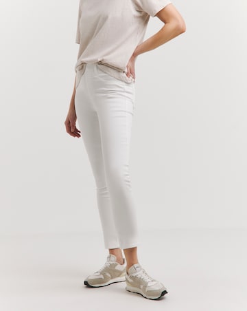 White Stretch Slim Leg Jeggings