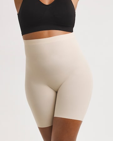 MAGIC Bodyfashion Firm Control Maxi Sexy Hi Bermuda Latte