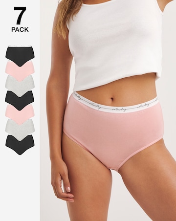 7 Pack Cotton Days Of The Week Full Briefs