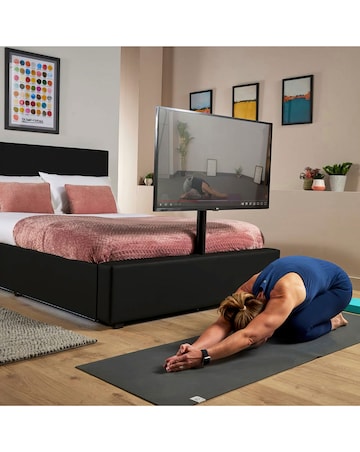 XR Living Ava Upholstered PU TV Bed