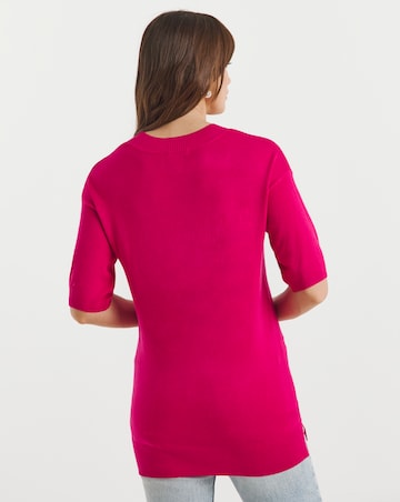 Pink Short Sleeve Tunic