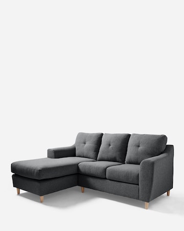 Baxter Fabric Left Hand Corner Chaise Sofa