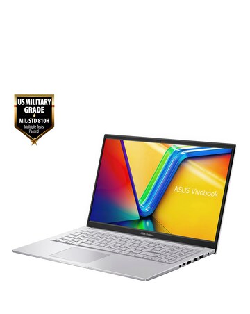 ASUS Vivobook Go 15 Laptop - 15.6in AMD Ryzen 3 8GB 512GB FHD - Silver