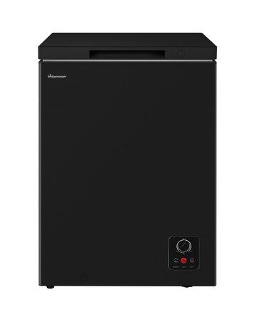 Fridgemaster MCF100EB 97L Freestanding Chest Freezer - Black - E Rated