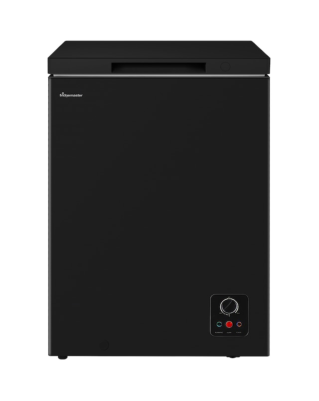 Fridgemaster MCF100EB 97L Freestanding Chest Freezer - Black - E Rated