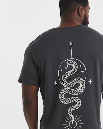 Jack & Jones Kevin Back Graphic T-Shirt 3 Pack - Multi