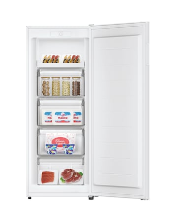 Candy CUQS513EWK 55 x 138cm Low Frost Upright Freezer - White