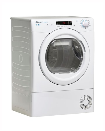 Candy Smart Pro CSOEC10DE WiFi 10kg Condenser Tumble Dryer White + Install