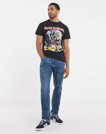 Iron Maiden Graphic Band T-Shirt - Black