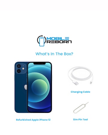 Refurbished Apple iPhone 12 64GB - Blue (Pristine Condition)