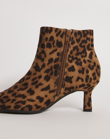 Love Kitten Heel Ankle Boot EEE Fit