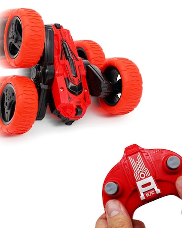CMJ 1:24 Scale Stunt Car Red & Black RC Car