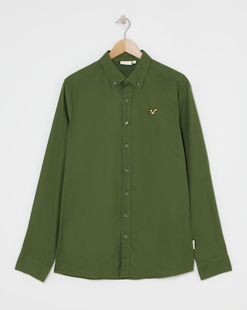 Voi Long Sleeve Oxford Shirt Long Length