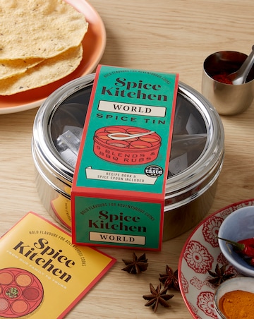 Spice Kitchen World Spice Tin