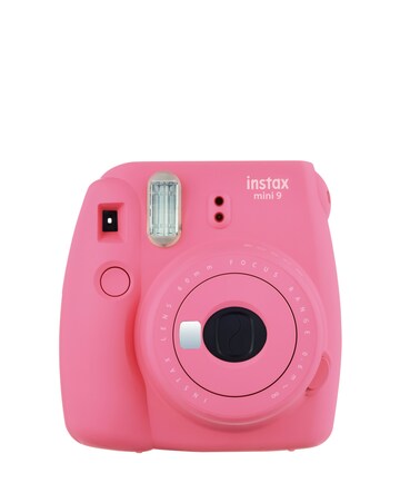 Fujifilm Instax Mini 9 Instant Camera with 20 Shot Film, Album & Frame - Pink