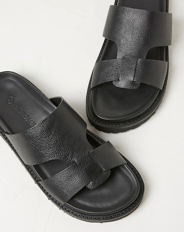 FatFace Edie Leather Chunky Sole Sandal