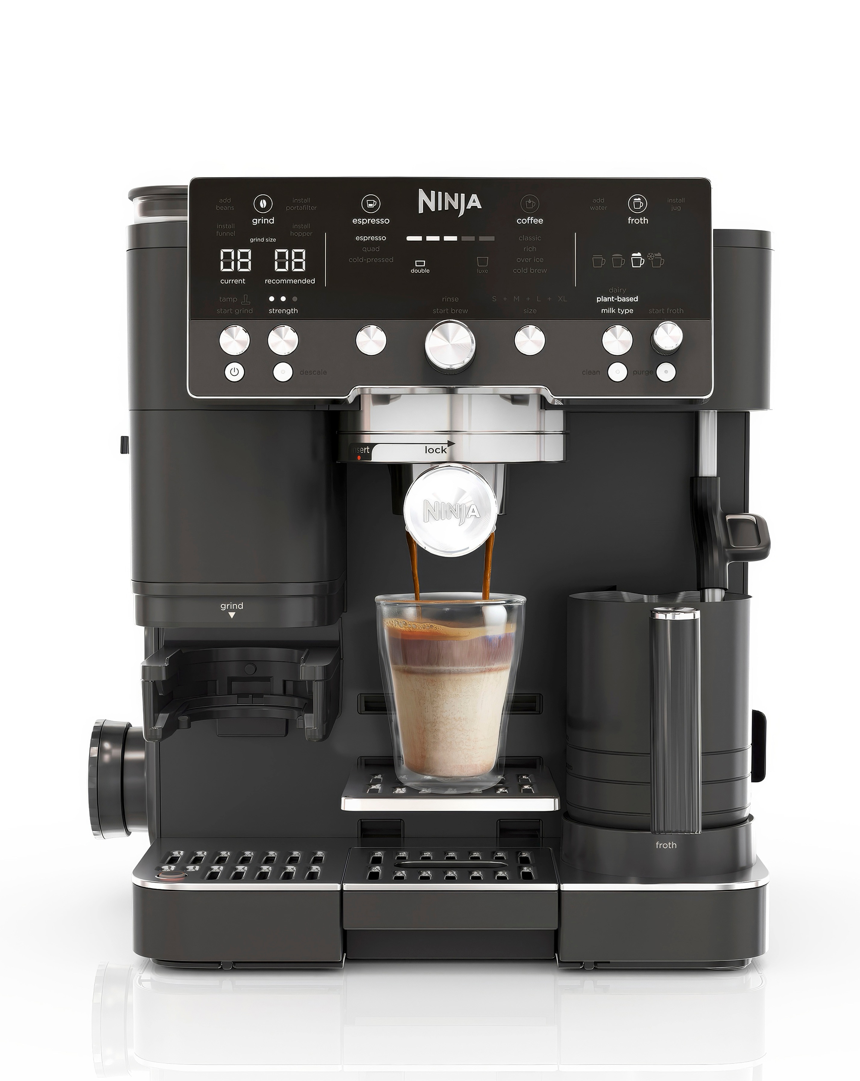 Ninja Luxe Cafe Premier Series Black | JD Williams